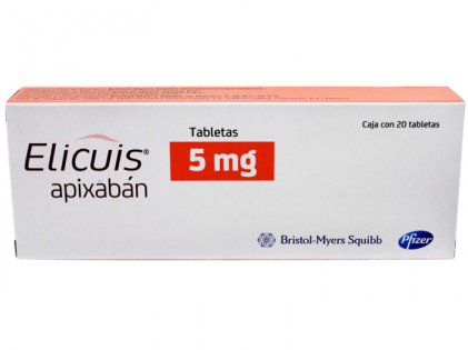 ELIQUIS APIXABAN 5 MG 30 TABS - ANTICOAGULANT - Buy RX Brand And ...