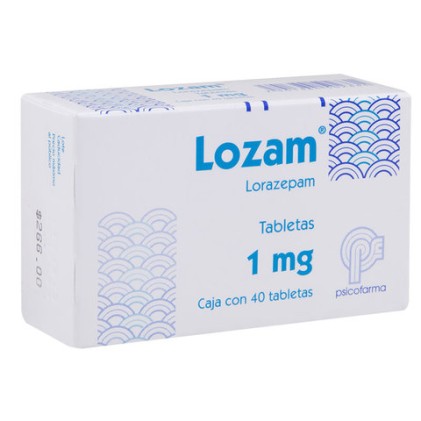 ATIVAN LOZAM LORAZEPAM 1 MG 40 TABS - RX ANXIETY - Buy RX Brand And ...